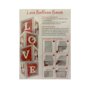 Balloon Boxes - Love Set