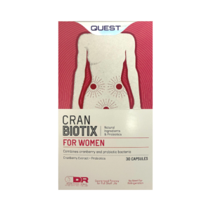 Quest Cranbiotix Cranberry & Probiotics 30 Capsules