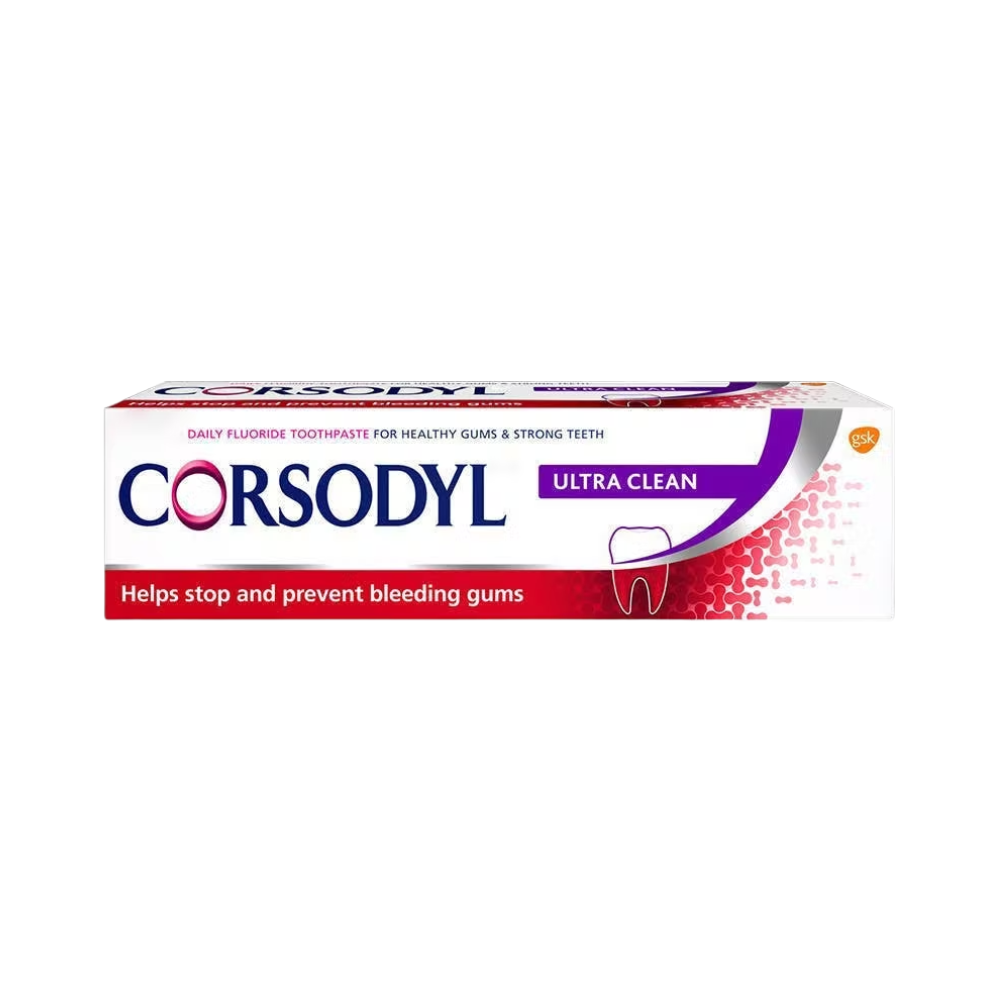 Corsodyl Ultra Clean Toothpaste 75ml - Strand Pharmacy