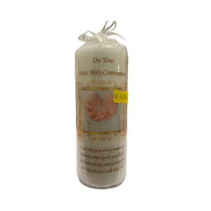 First Communion White Candle