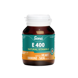 Sona Vitamin E 400IU Capsules 30
